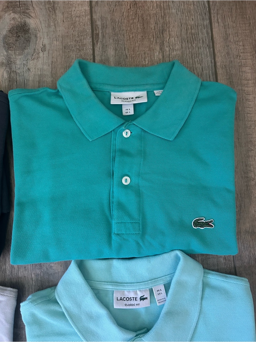 Lacoste Polo Shirt lot of 4 Men’s Size 5 Large - Picture 3 of 13